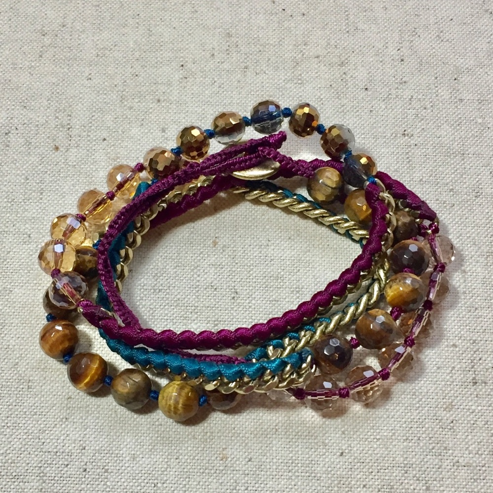 Chloe + Isabel Multi-wrap Bead Bracelet